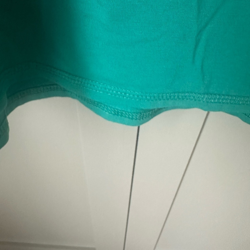 NWT J. Jill Active Green Shirttail Tee SZ LT - Picture 6 of 10